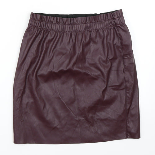 Vera Moda Womens Purple   Mini Skirt Size S