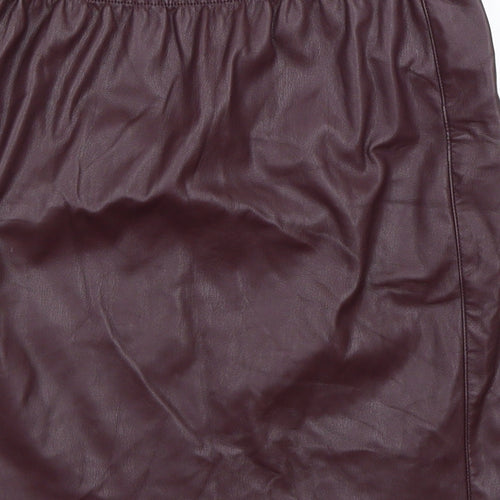 Vera Moda Womens Purple   Mini Skirt Size S