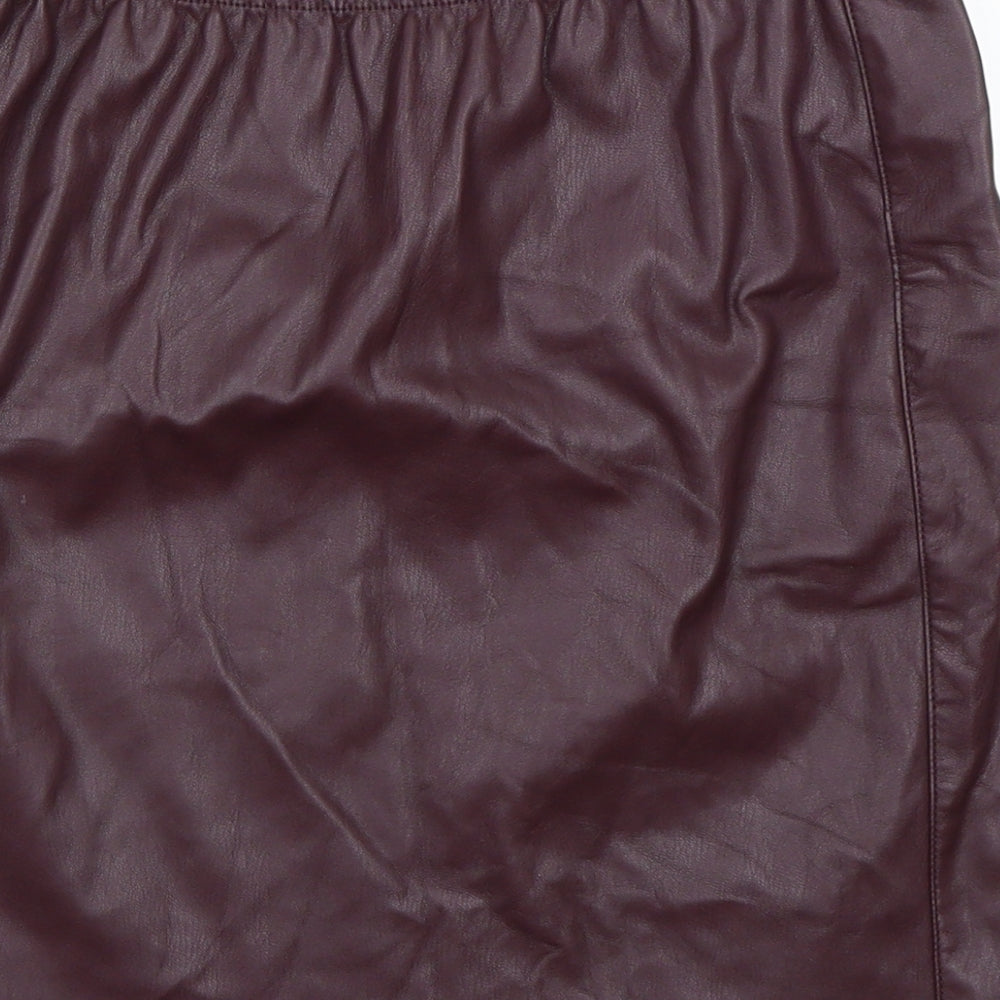 Vera Moda Womens Purple   Mini Skirt Size S