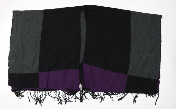 Peacocks Womens Black Shawl/Wrap