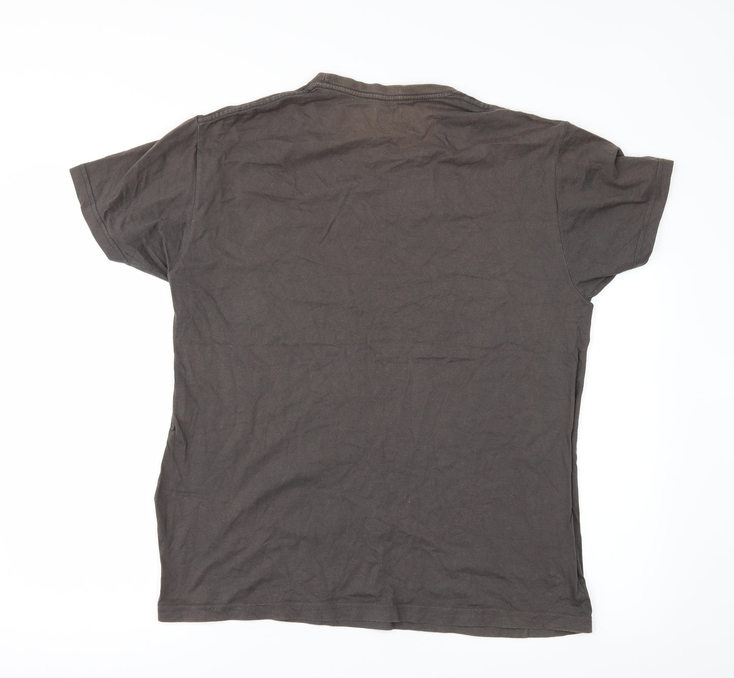 hope & love Mens Brown    T-Shirt Size L