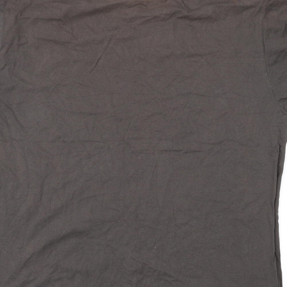 hope & love Mens Brown    T-Shirt Size L