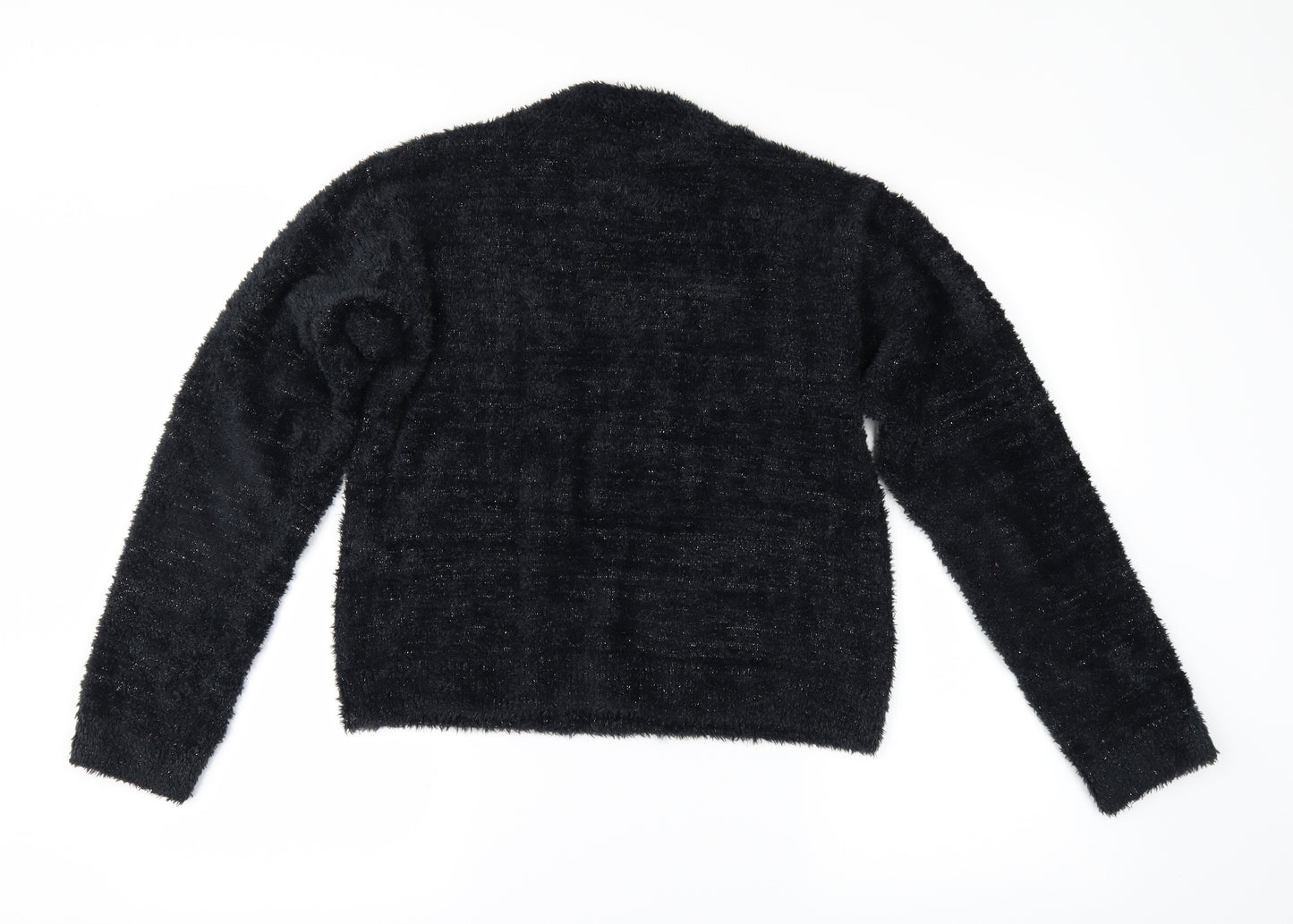 H&M Girls Black   Pullover Jumper Size 13-14 Years