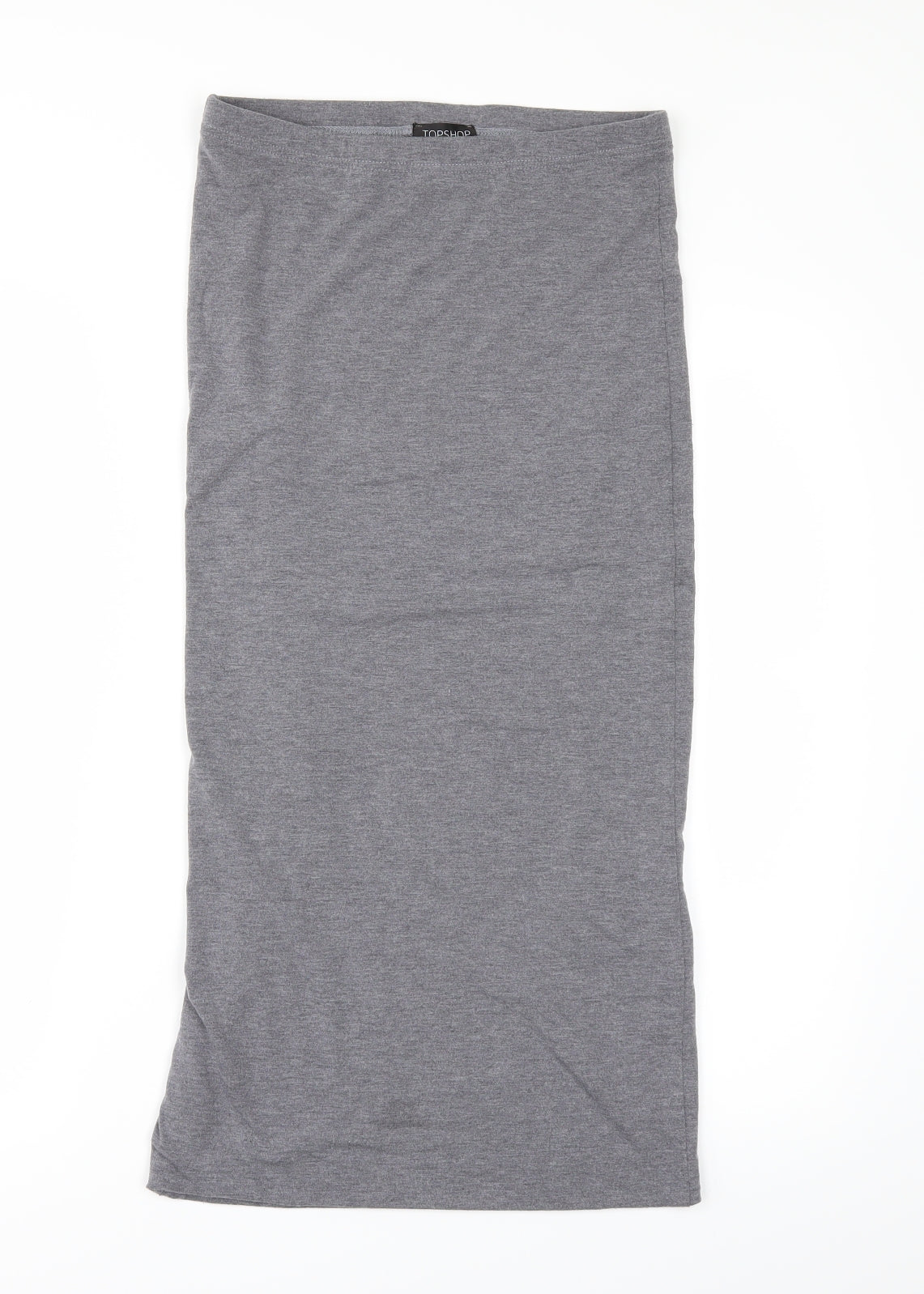 Topshop Womens Grey   Maxi Skirt Size 10