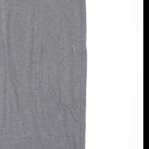 Topshop Womens Grey   Maxi Skirt Size 10