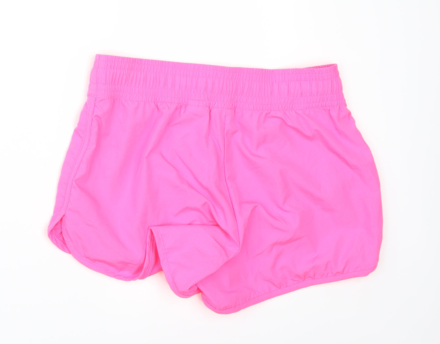 H&M Womens Pink   Paperbag Shorts Size 8