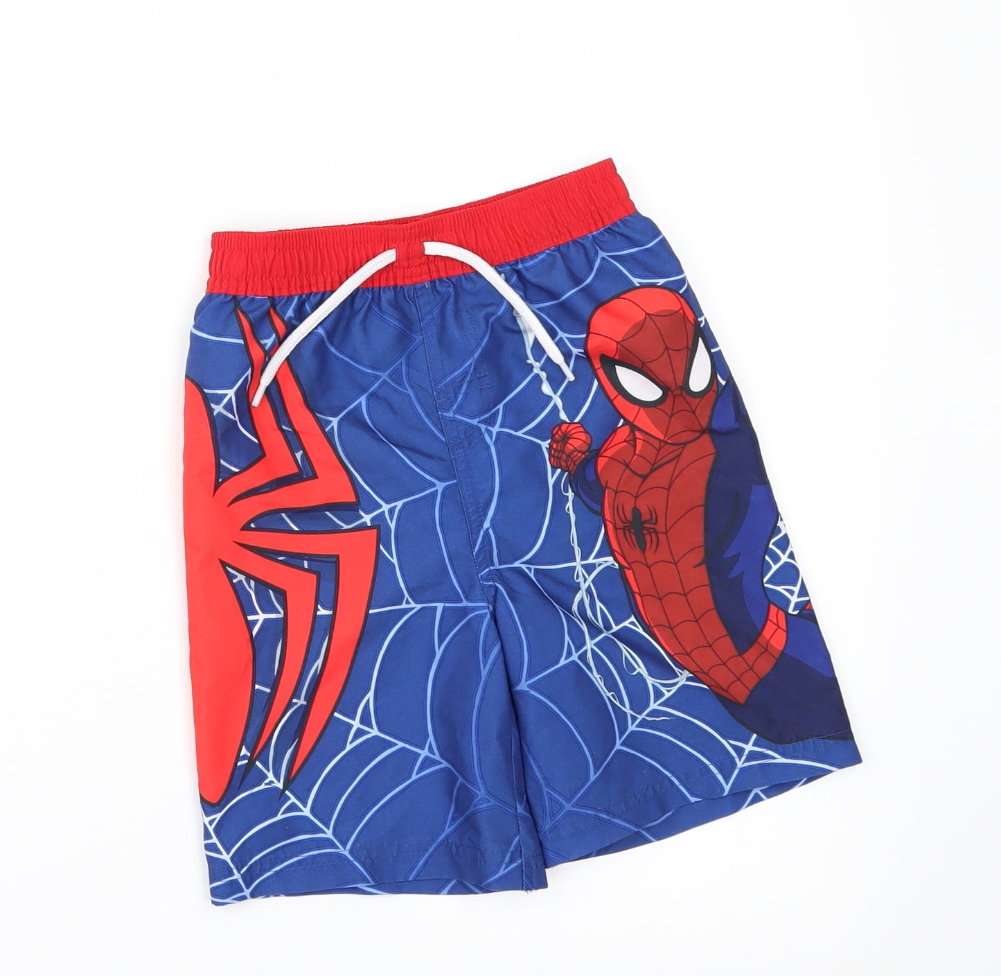 George Boys Blue   Bermuda Shorts Size 3-4 Years - SPIDERMAN SWIM SHORTS