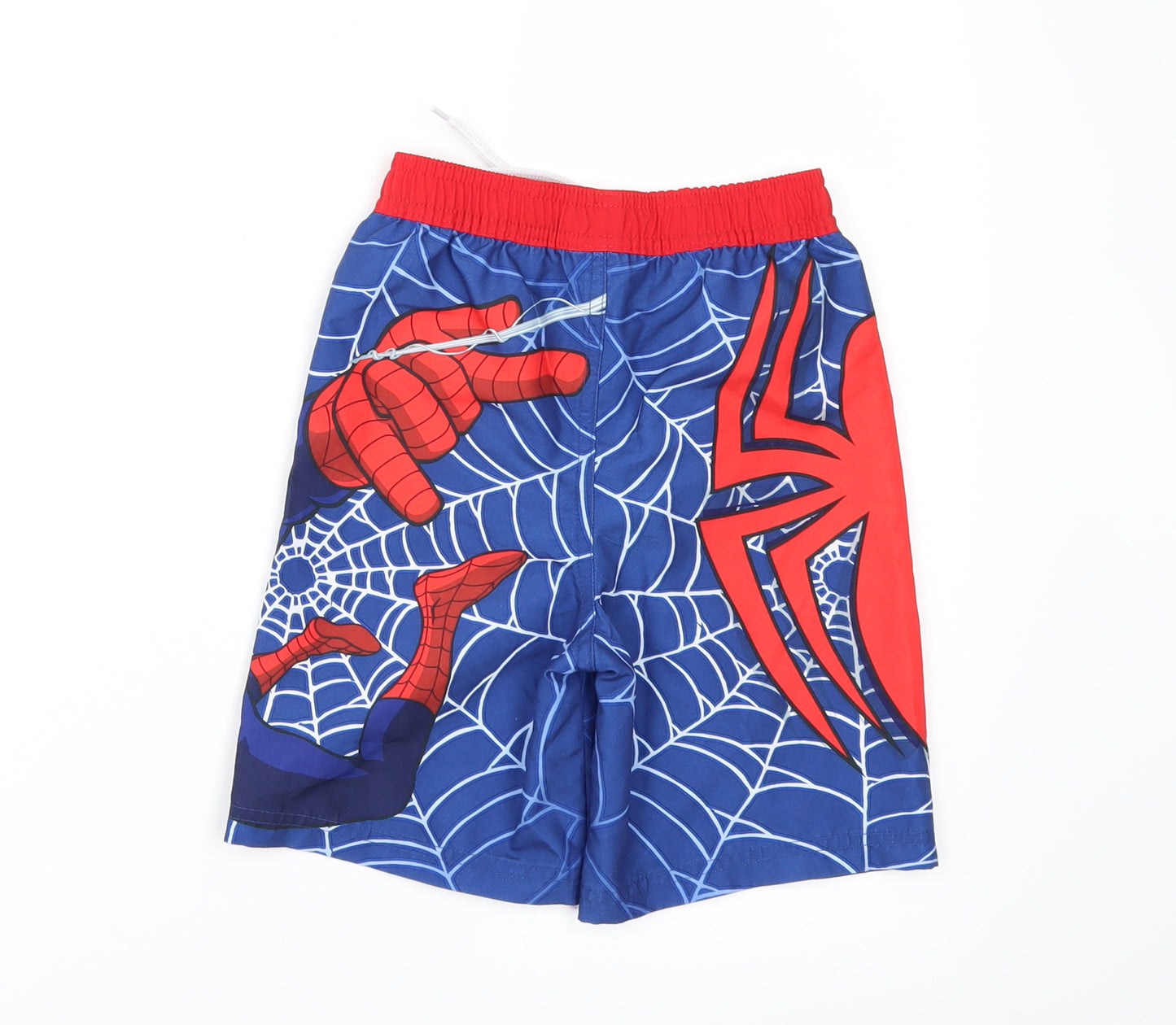 George Boys Blue   Bermuda Shorts Size 3-4 Years - SPIDERMAN SWIM SHORTS