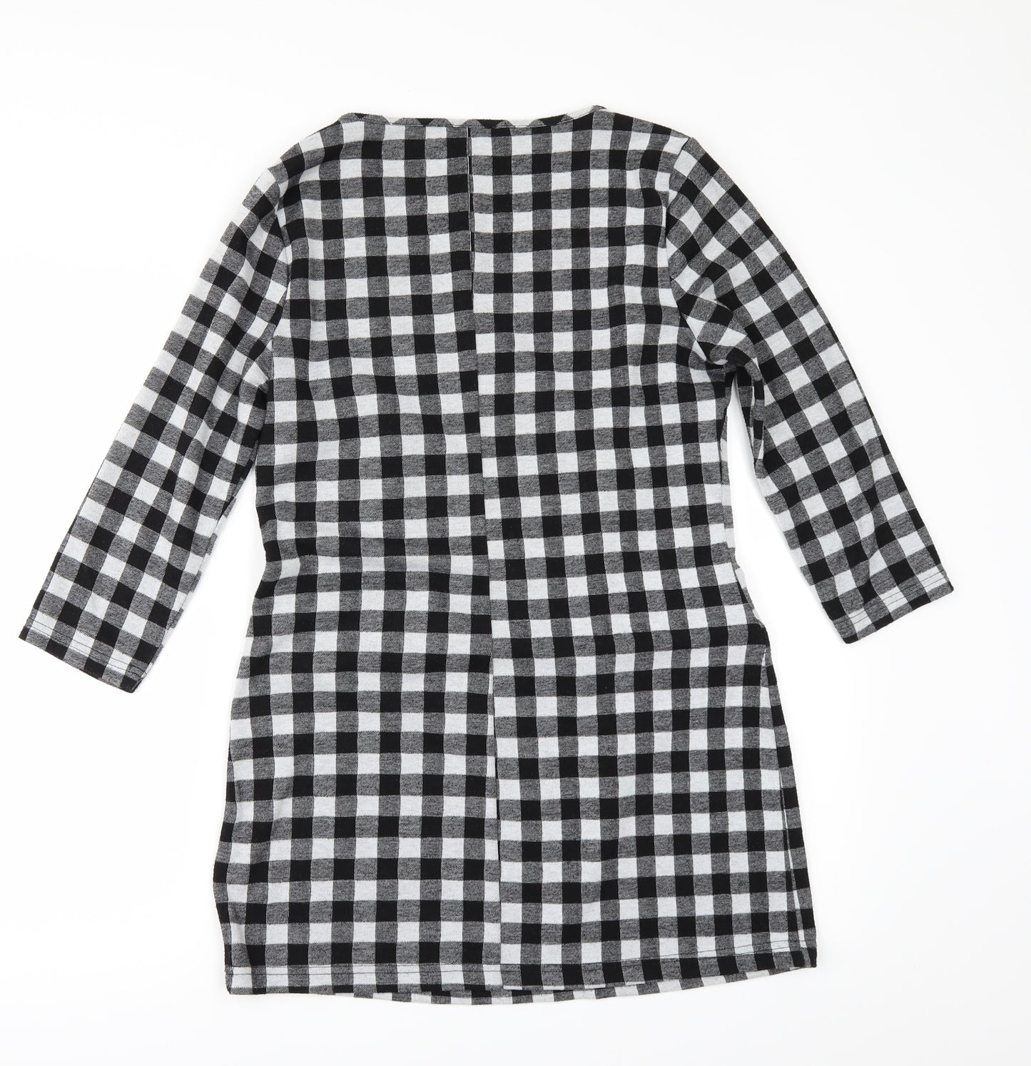 Papaya Womens Grey Check  A-Line  Size 10