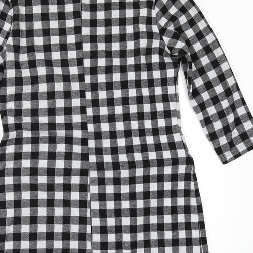 Papaya Womens Grey Check  A-Line  Size 10