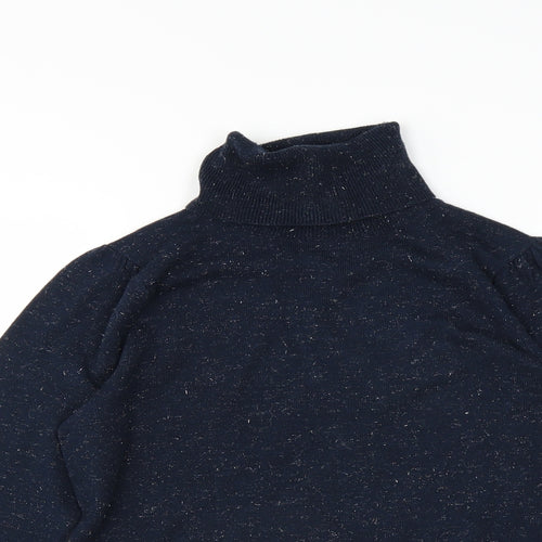 Dorothy Perkins Womens Blue   Pullover Jumper Size 12  - glittery