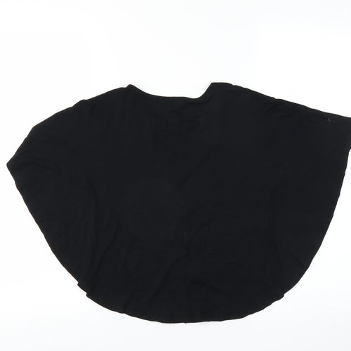 BlueZoo Girls Black   Basic Blouse Size 7-8 Years  - Reindeer