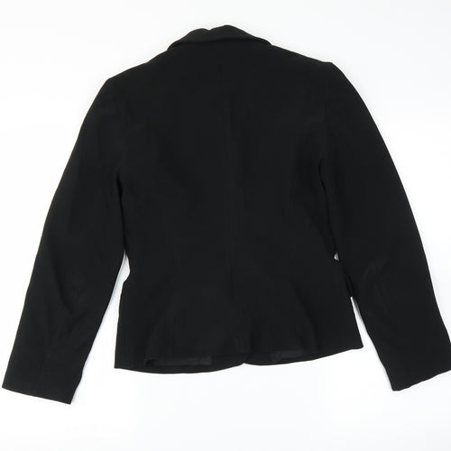 Preworn Womens Black   Jacket Suit Jacket Size 8