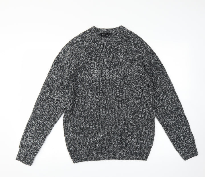 Cedar Wood State Mens Grey Pullover Jumper Size S