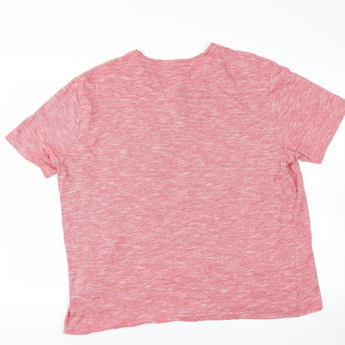 Avenue Mens Red    T-Shirt Size 2XL