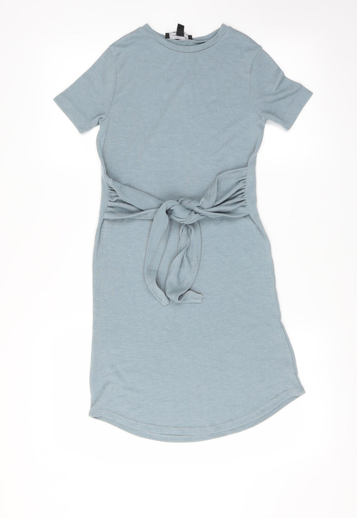 Primark Womens Green Jumper Dress Size 4