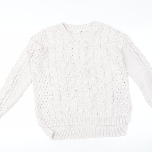 H&M Womens Pink   Pullover Jumper Size S