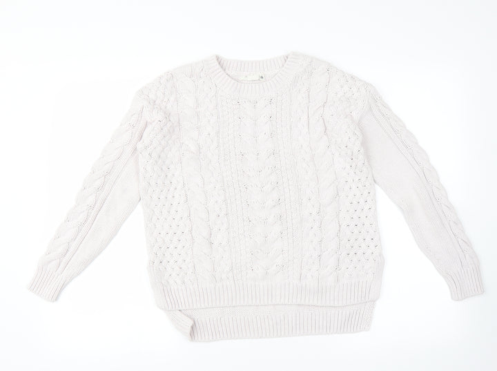 H&M Womens Pink   Pullover Jumper Size S