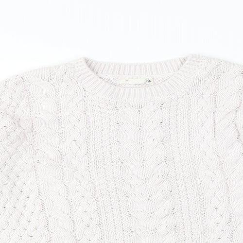 H&M Womens Pink   Pullover Jumper Size S