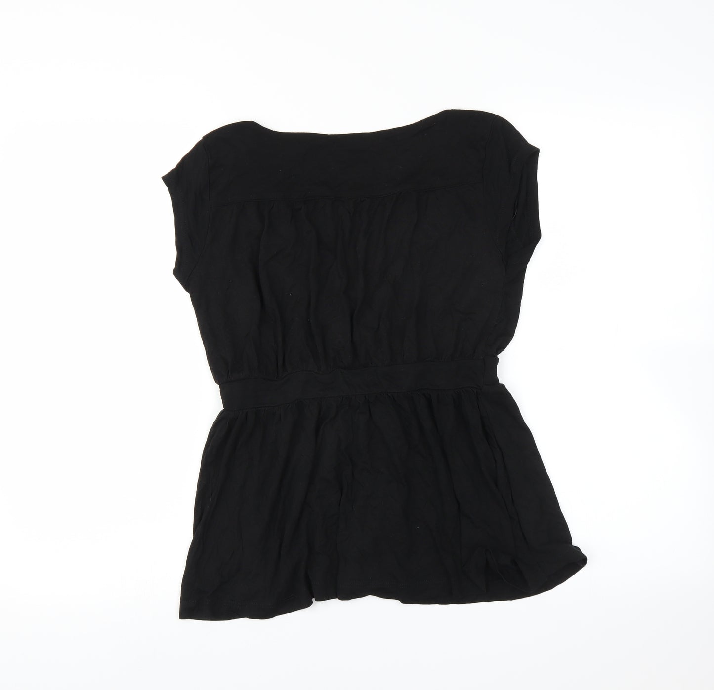 H&M Womens Black   Basic Blouse Size S