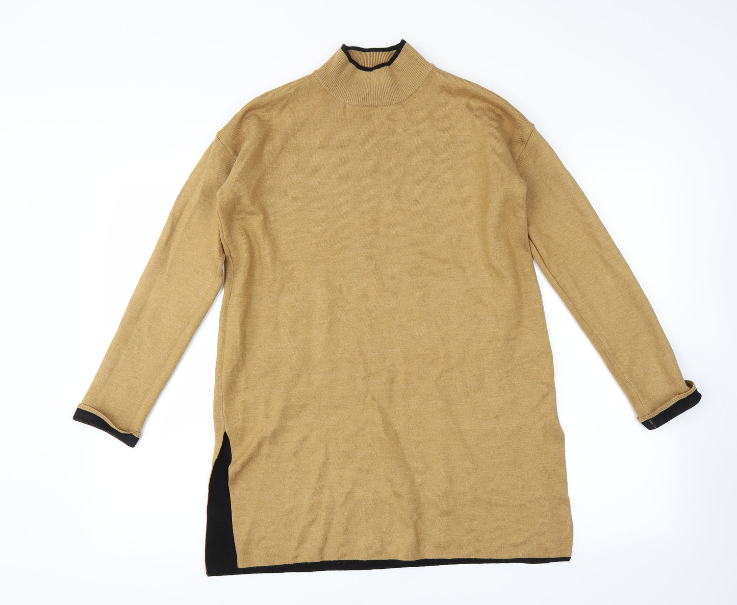 Topshop Womens Brown   Jumper Dress  Size 8