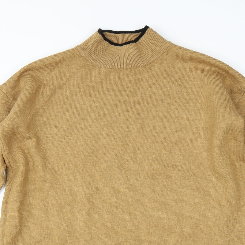 Topshop Womens Brown   Jumper Dress  Size 8