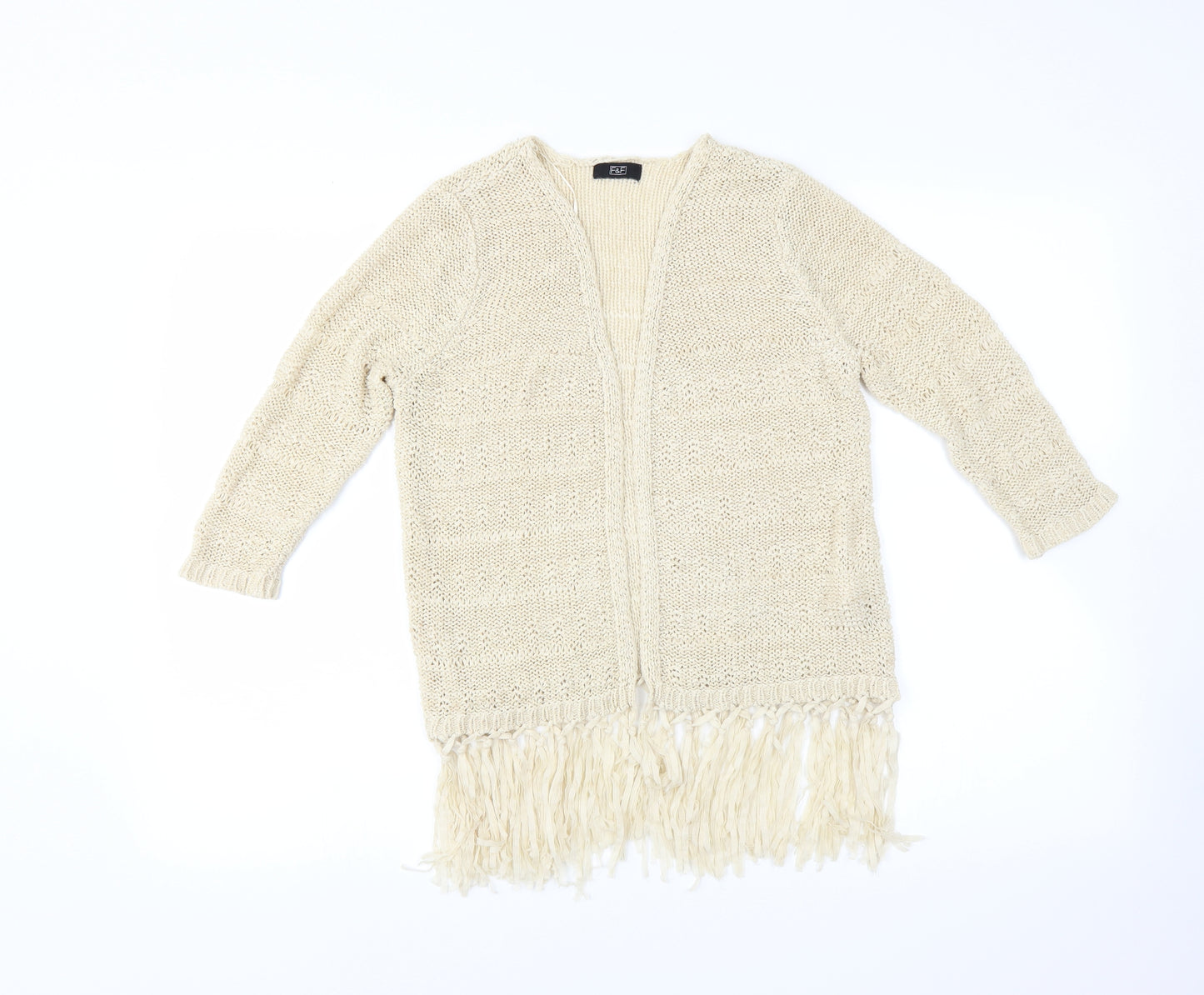 F&F Womens Brown   Cardigan Jumper Size 6