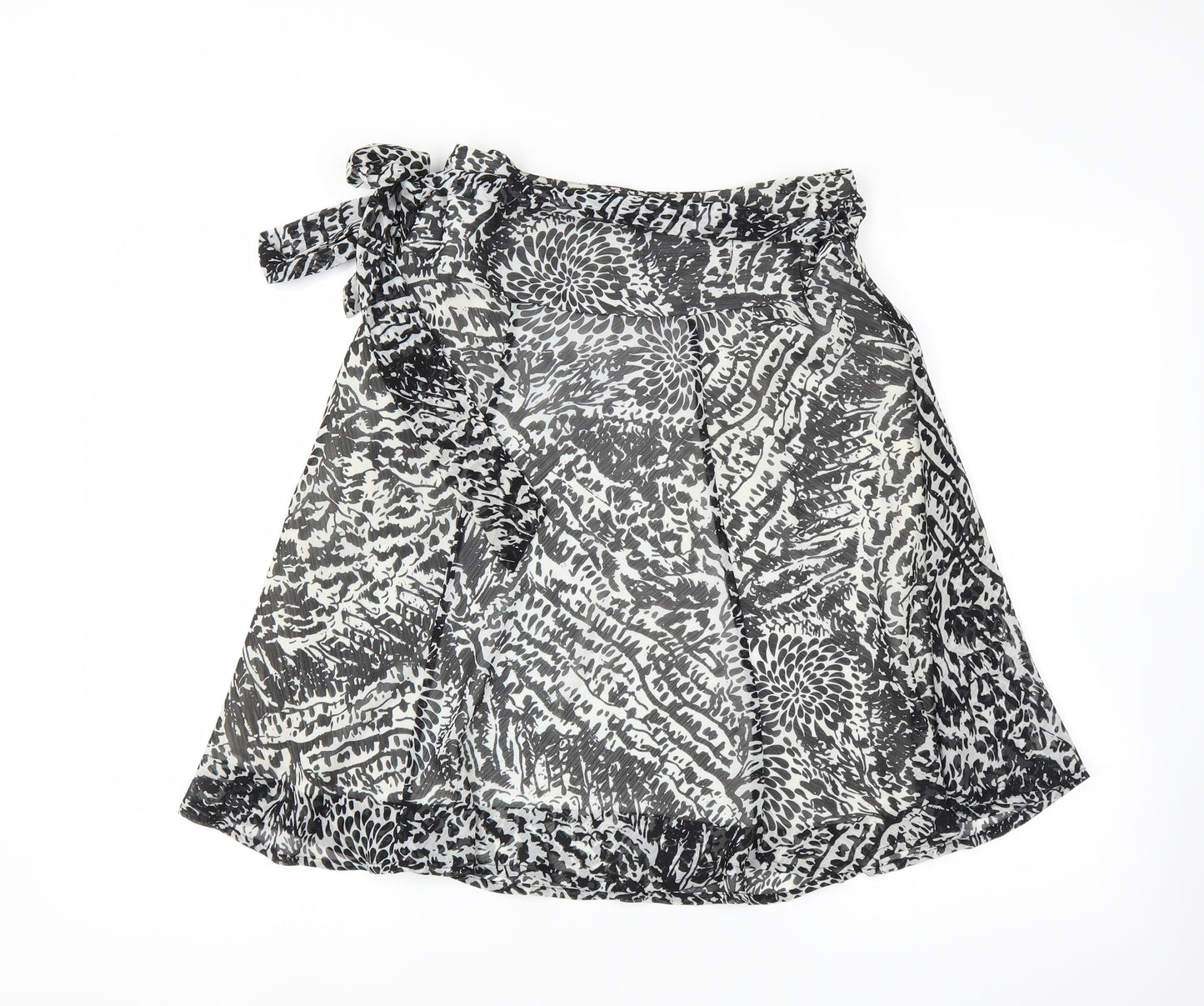 Matalan Womens Black   A-Line Skirt Size 10