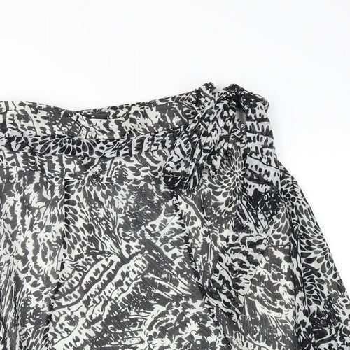 Matalan Womens Black   A-Line Skirt Size 10