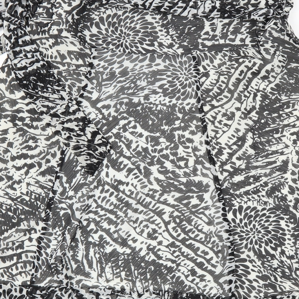 Matalan Womens Black   A-Line Skirt Size 10