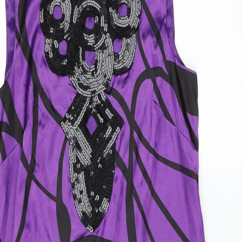 Et Vous Womens Purple   Shift  Size 8
