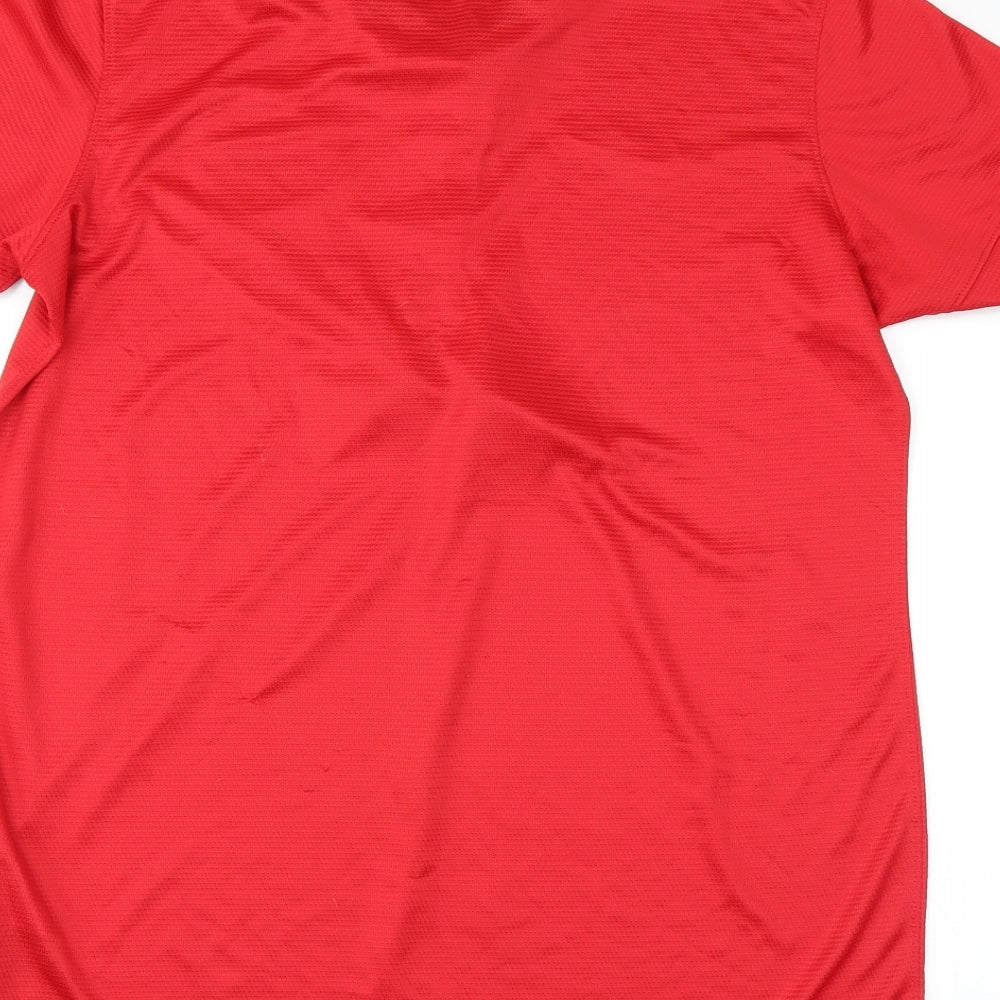 Nike Mens Red    Polo Size L  - Manchester United