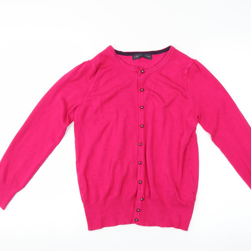 Marks and Spencer Womens Pink   Cardigan Jumper Size 8