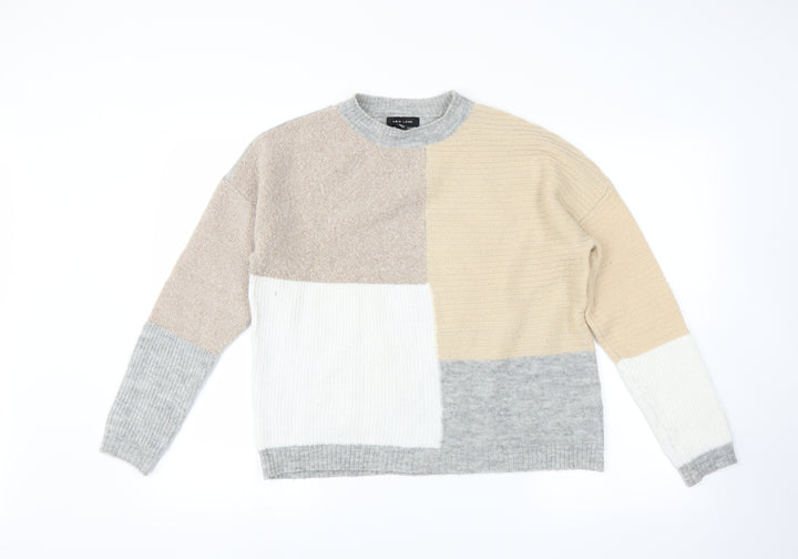 New Look Womens Beige Pullover Jumper Size S