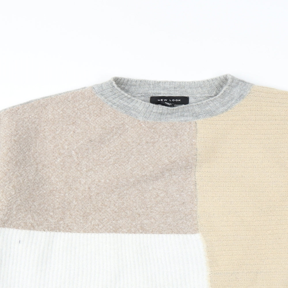 New Look Womens Beige   Pullover Jumper Size S