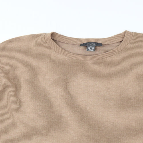 Primark Womens Beige   Pullover Jumper Size S