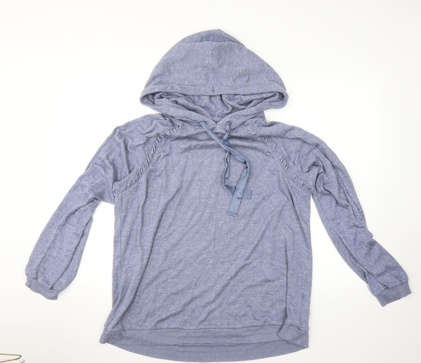 NEXT Womens Blue Solid  Top Pyjama Top Size L  - LOUNGEWEAR HOODIE