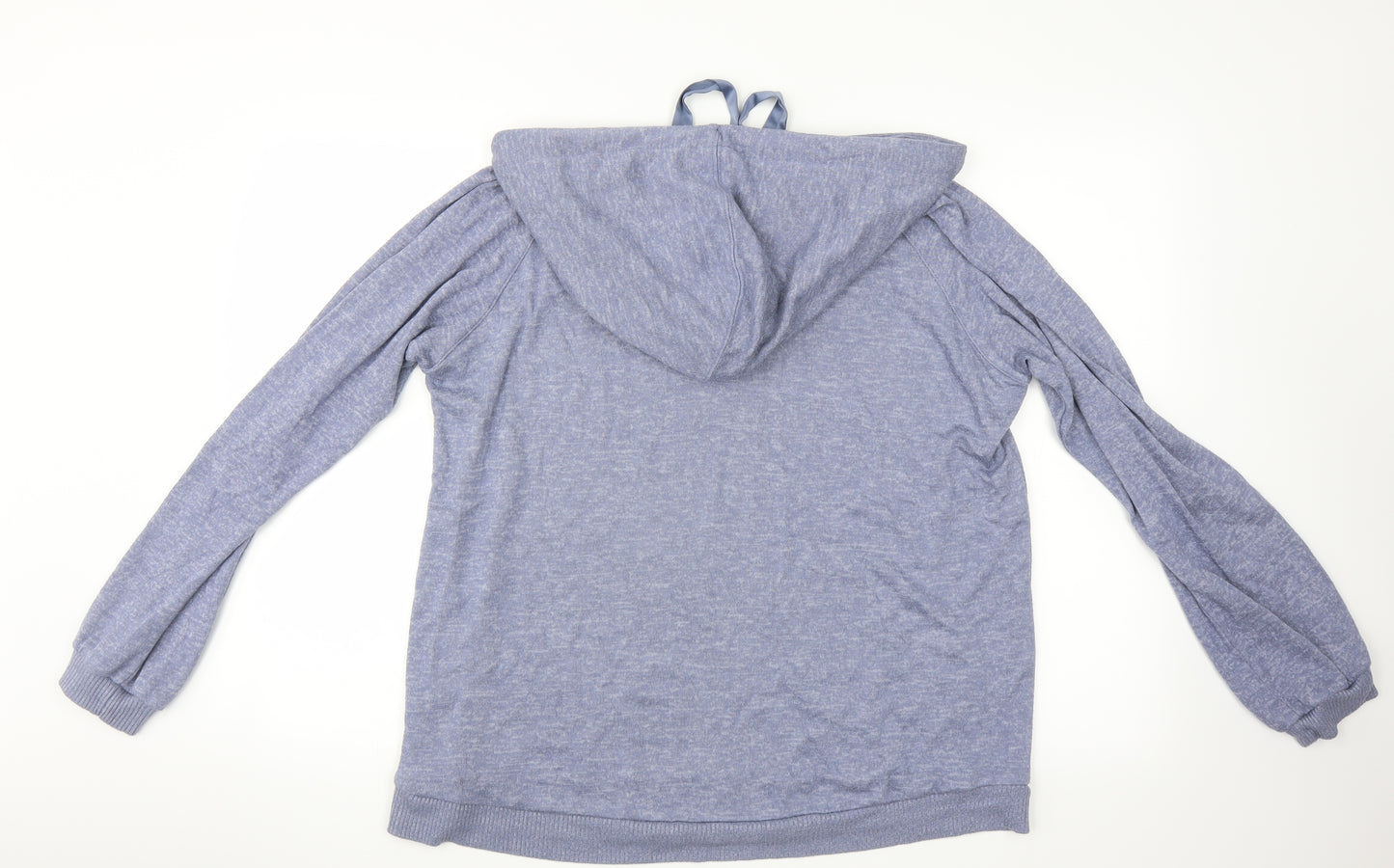 NEXT Womens Blue Solid  Top Pyjama Top Size L  - LOUNGEWEAR HOODIE