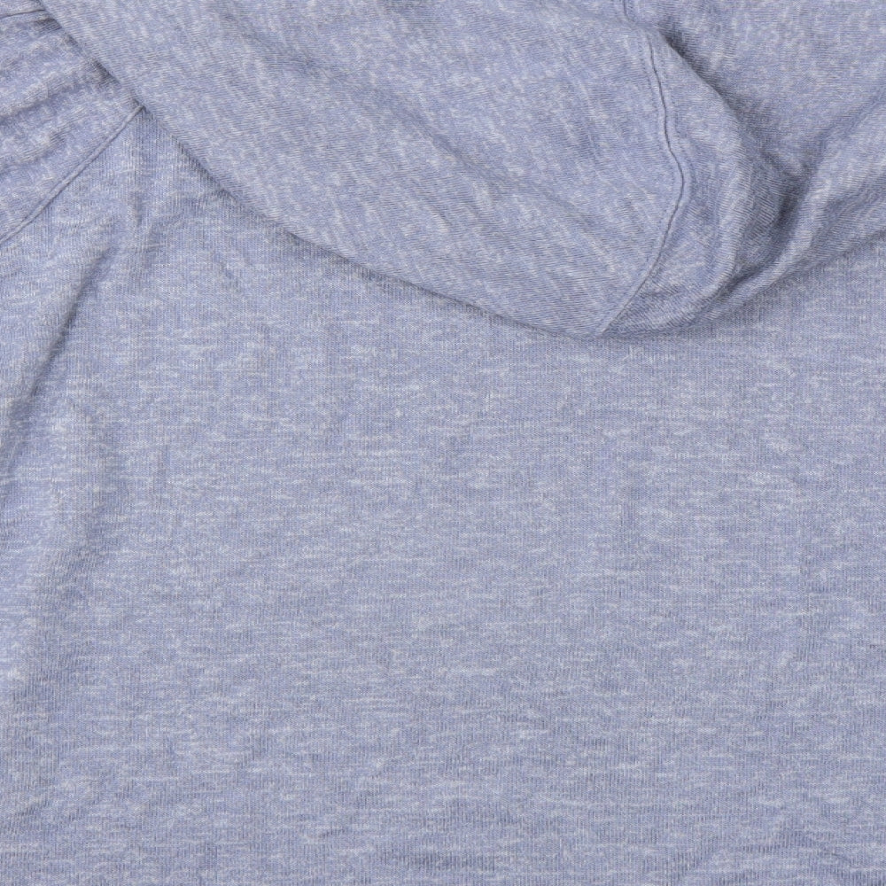 NEXT Womens Blue Solid  Top Pyjama Top Size L  - LOUNGEWEAR HOODIE