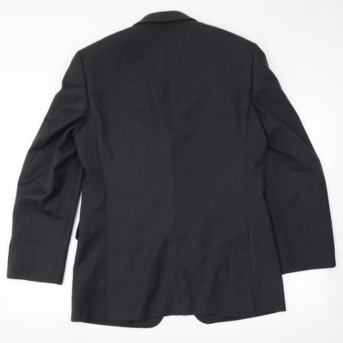 Karl Jackson Mens Grey   Jacket Suit Jacket Size 38