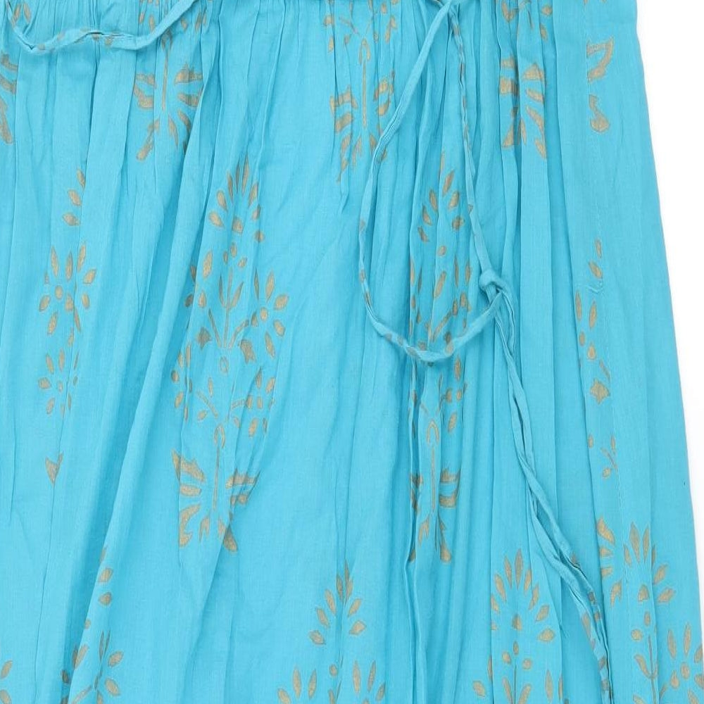 Simply Be Womens Blue Floral  Slip Dress  Size 20
