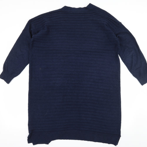 TU Womens Blue  Knit Cardigan Jumper Size 16