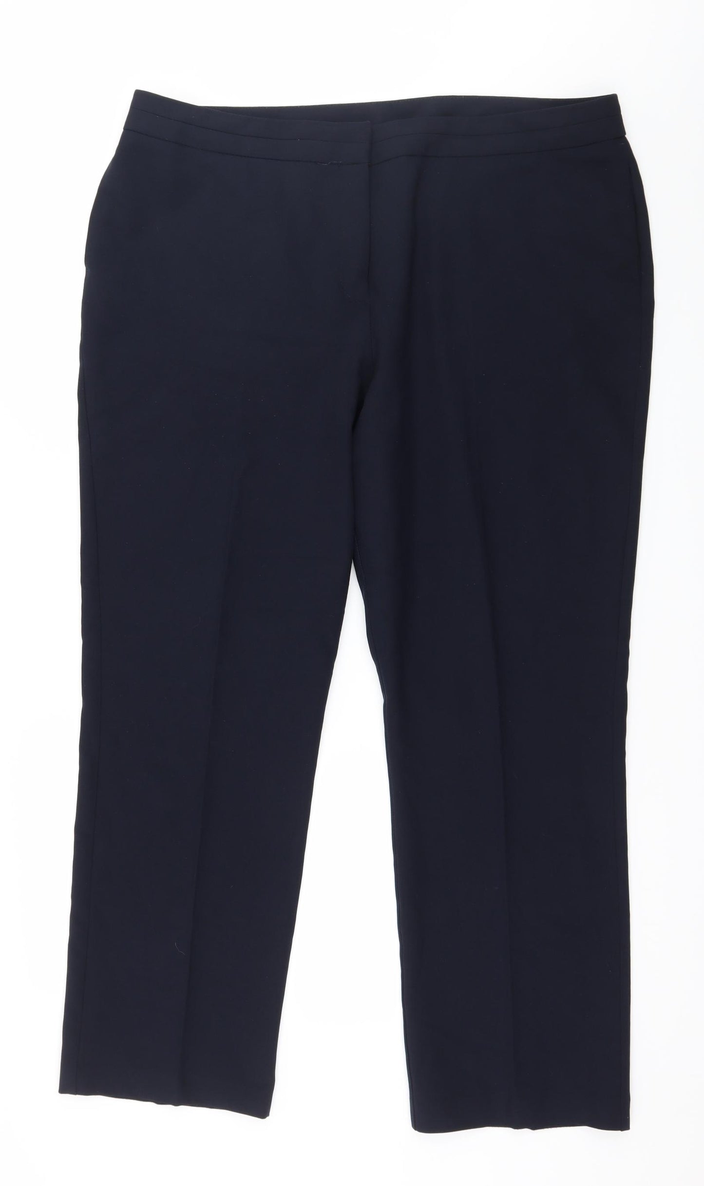 Bonmarché Womens Blue   Trousers  Size 18 L28 in