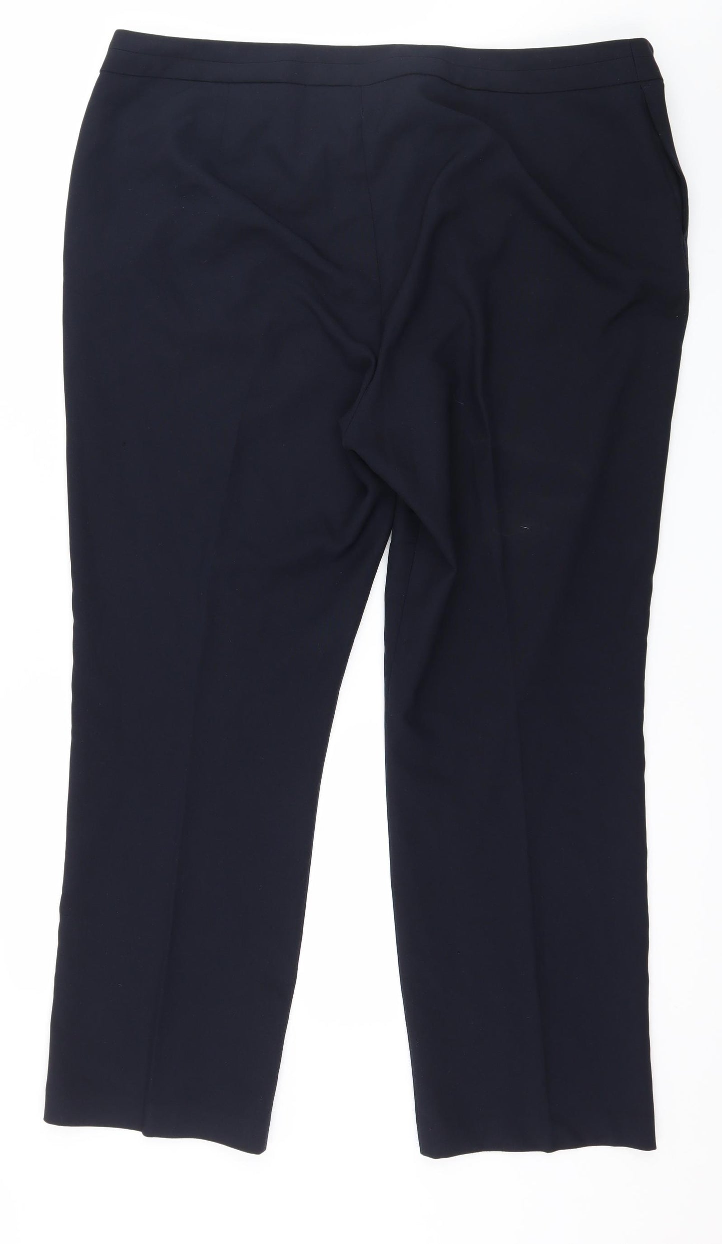Bonmarché Womens Blue   Trousers  Size 18 L28 in