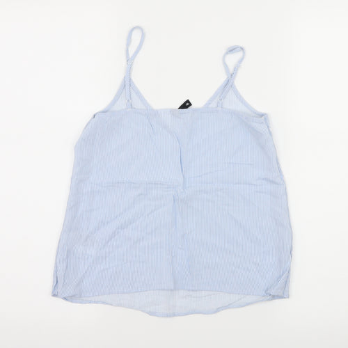 Divided by H&M Womens Blue Striped  Camisole Tank Size 6