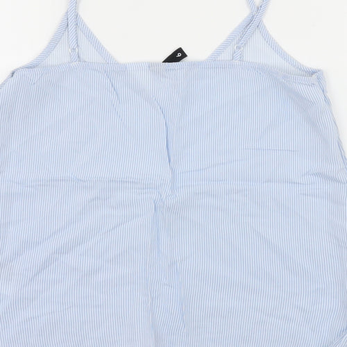 Divided by H&M Womens Blue Striped  Camisole Tank Size 6