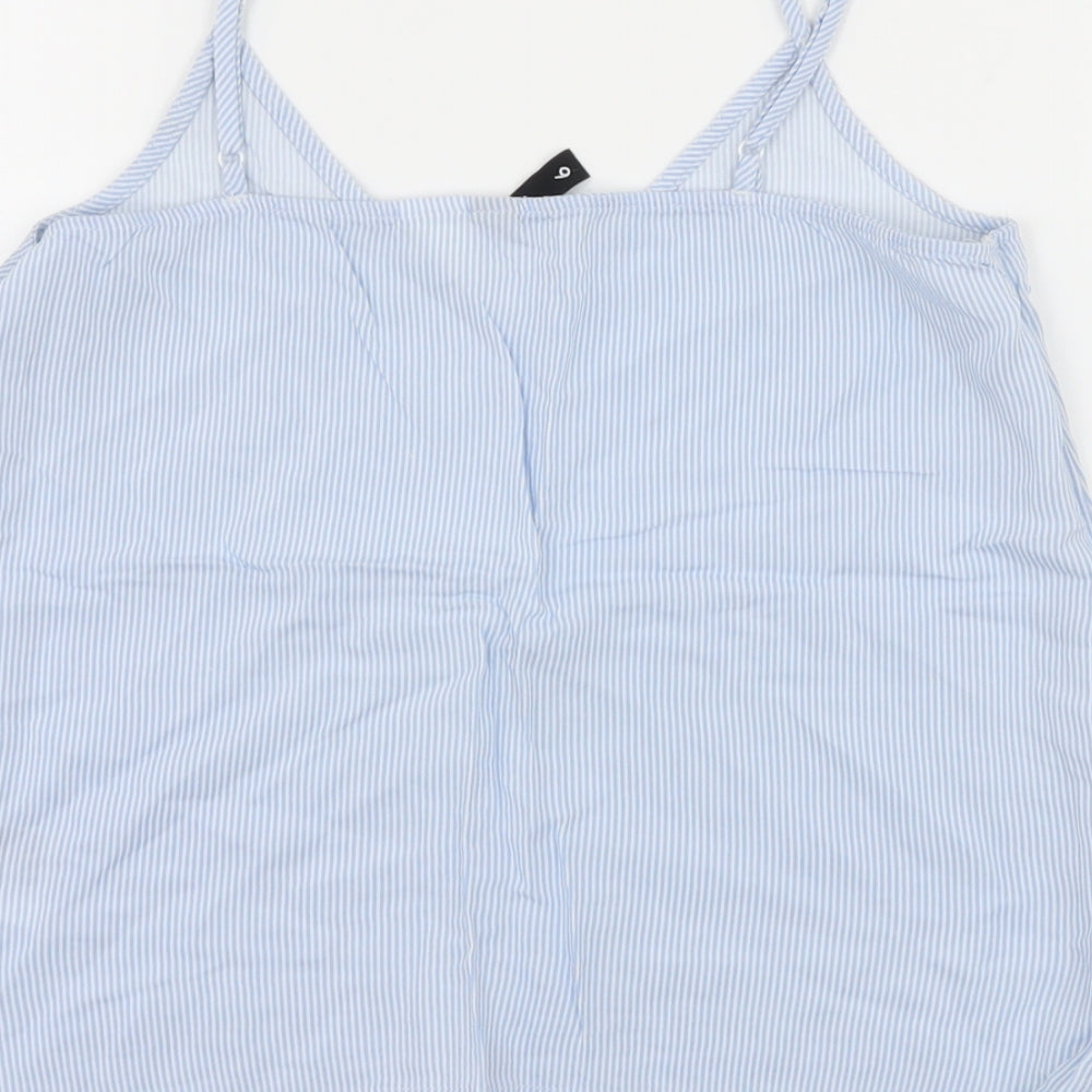 Divided by H&M Womens Blue Striped  Camisole Tank Size 6