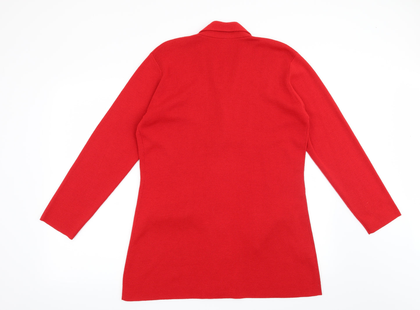Country Casuals Womens Red   Cardigan Jumper Size L