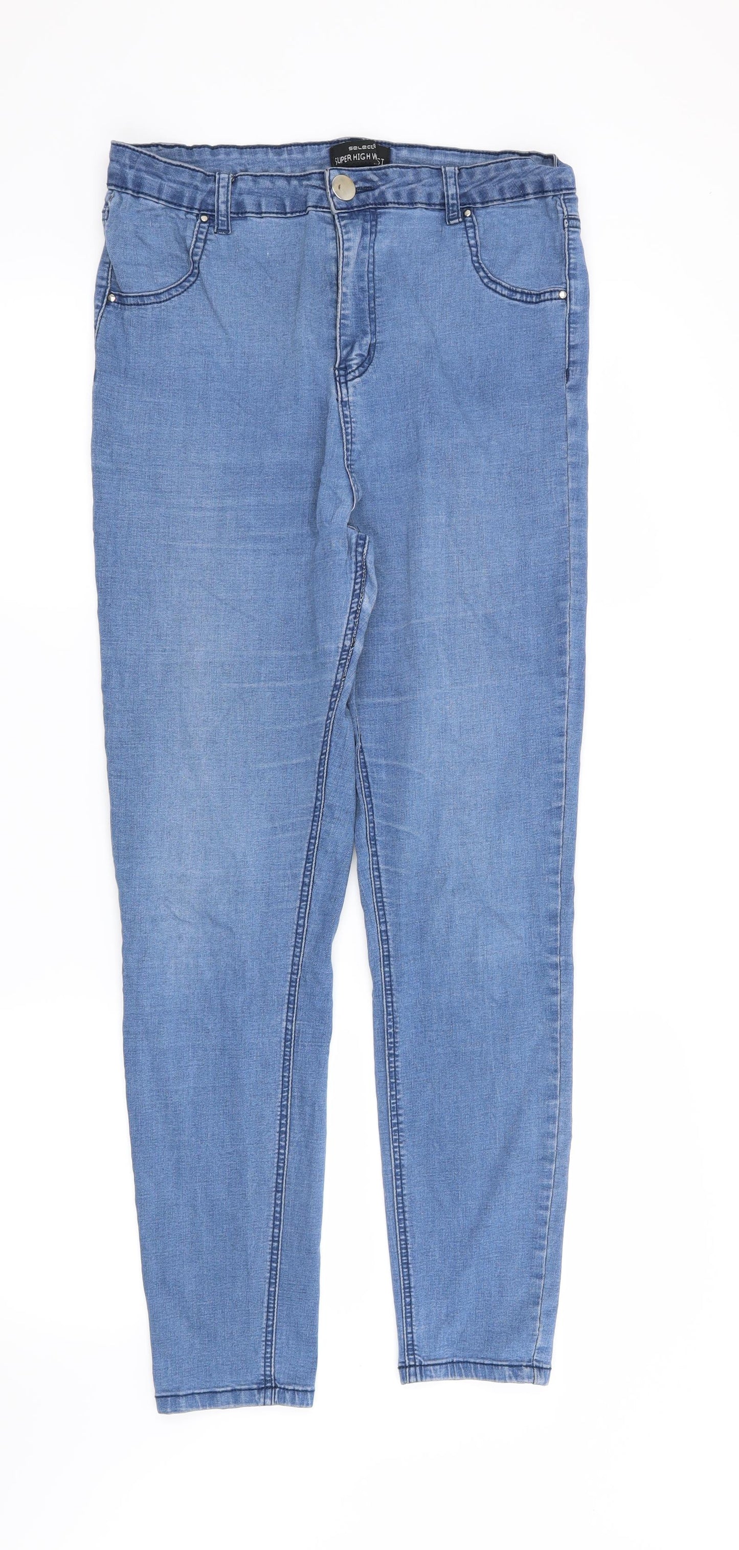 Select Womens Blue   Straight Jeans Size 16 L27 in