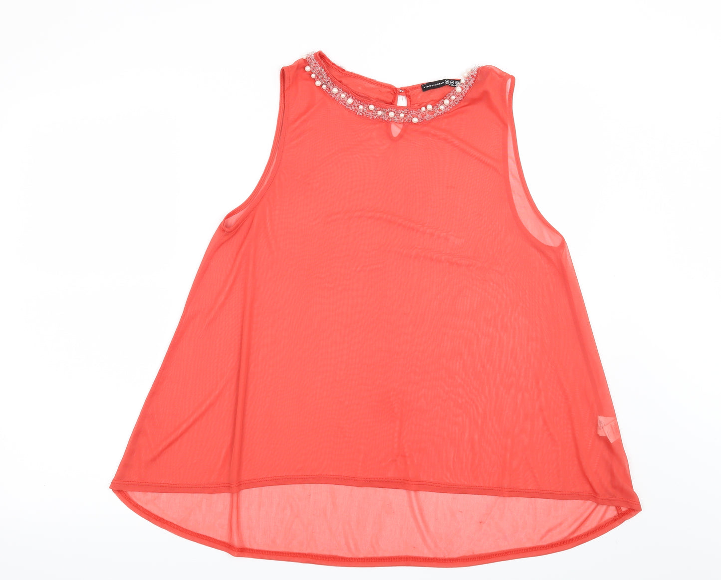 Atmosphere Womens Orange   Basic Blouse Size 16
